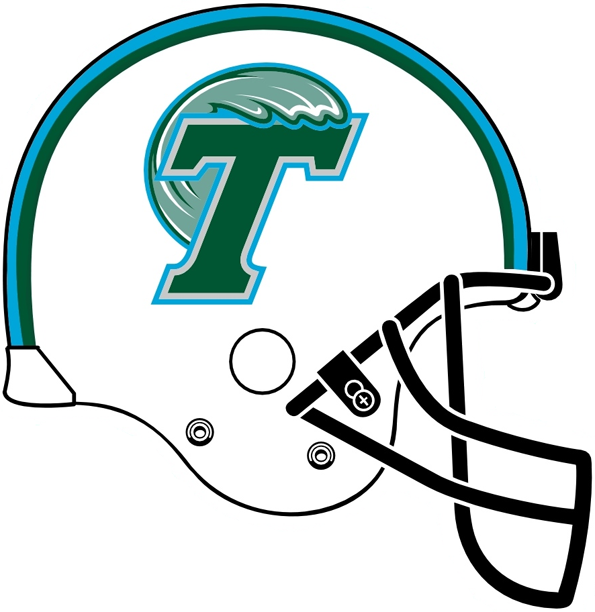 Tulane Green Wave 1998-2013 Helmet Logo 01 iron on paper